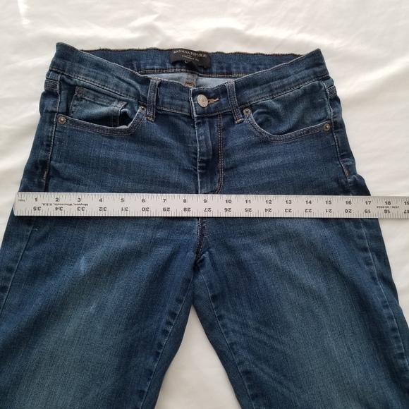 Banana Republic Women Jeans Straight Fit Size 27/4 - Picture 7 of 12